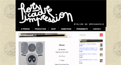 Desktop Screenshot of horscadre-impressions.com